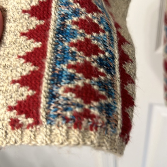 Lucky Brand Navajo like print Cardigan - Picture 4 of 10